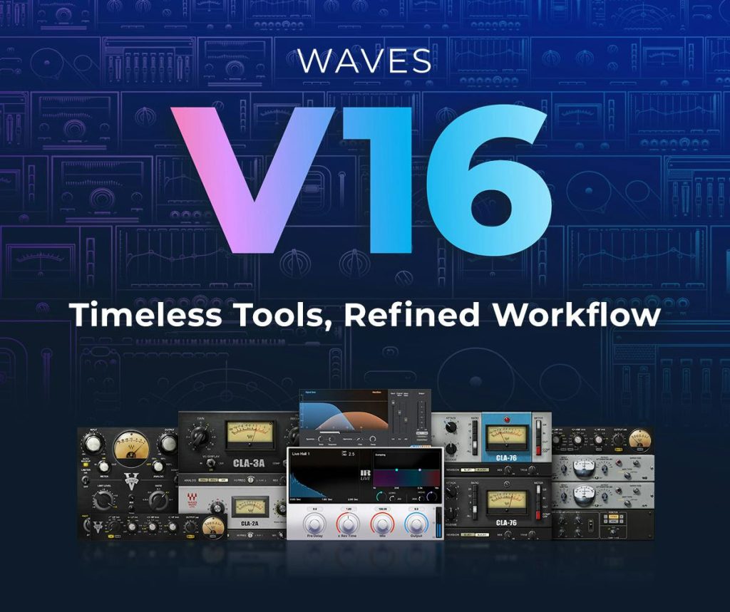 Waves V16.VR-琴洛音频资源网