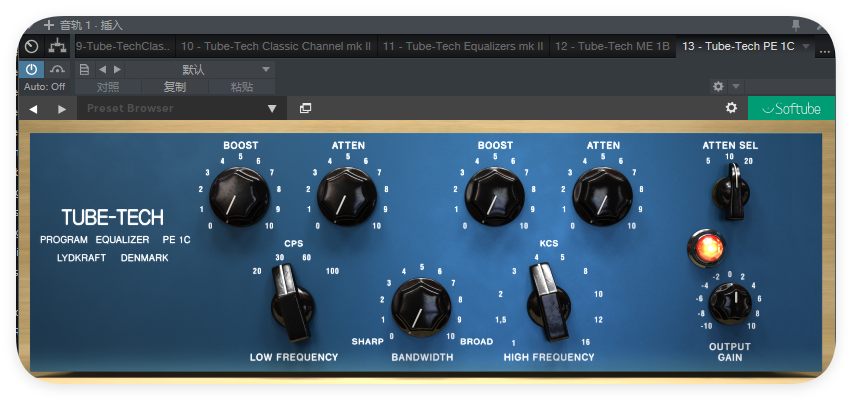 Tube-Tech PE 1C【一键安装】-琴洛音频资源网