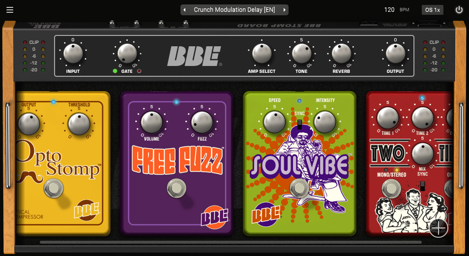 BBE Sound Stomp Board v1.7.0 WiN-Zom-琴洛音频资源网