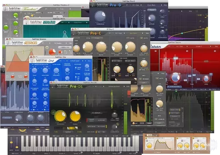 FabFilter Total Bundle 2025.5 – V.R-琴洛音频资源网