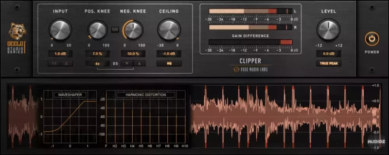 Fuse Audio Labs OCELOT Clipper v1.0.0-BUBBiX-琴洛音频资源网