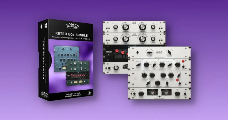 Nomad Factory Retro EQs Bundle 2.3.0 MAC-琴洛音频资源网