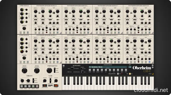 GForce.Oberheim.OB-E.v2.6.0.macOS.Incl.Keygen-R2R-琴洛音频资源网