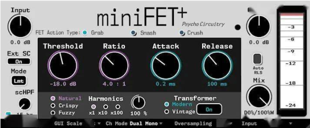 Psycho Circuitry MiniFET-WIN&MAC-琴洛音频资源网