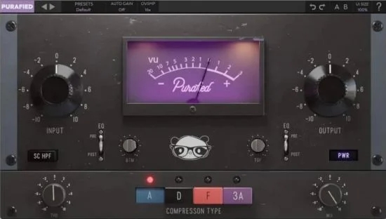 Purafied Audio VU Compressor v1.1.0 macOS-RYZEN_-琴洛音频资源网