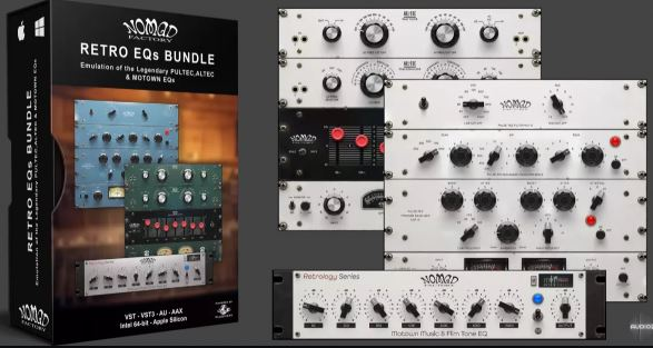 Nomad Factory Retro EQs Bundle 2.3.0 [HCiSO]-琴洛音频资源网