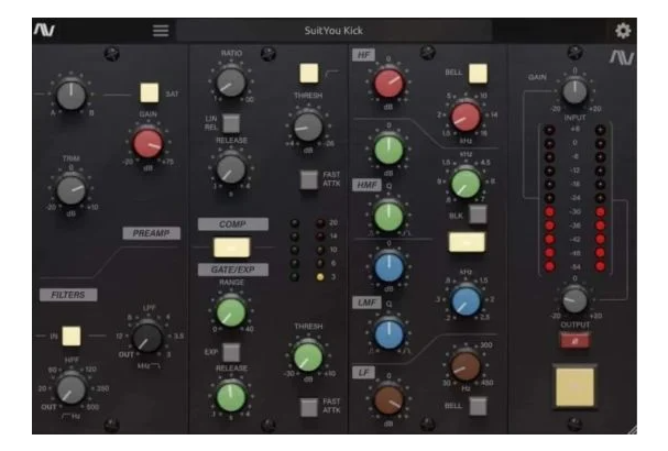 Audio Assault AA-551 Channel Strip v1.0.1 WiN-MOCHA-琴洛音频资源网