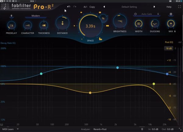 FabFilter Pro-R 2——全景声混响-琴洛音频资源网
