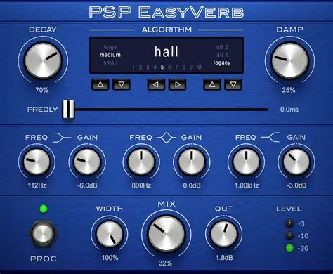 PSPaudioware PSP EasyVerb v2.0.0 macOS-琴洛音频资源网