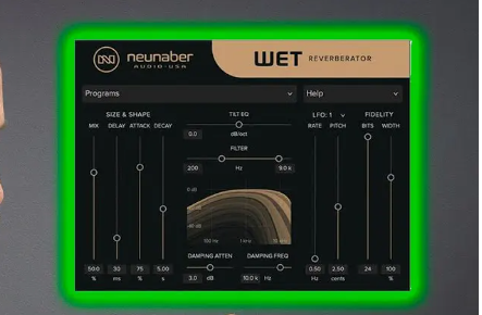Neunaber Audio – Wet Reverberator——湿度混响-琴洛音频资源网