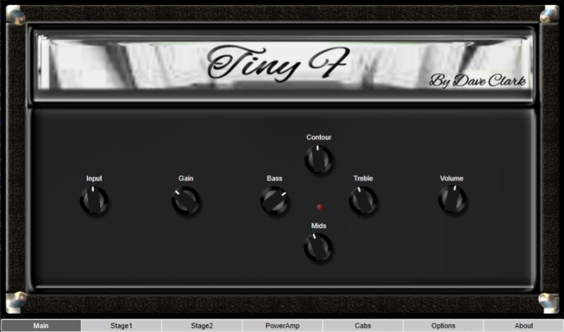 吉他放大器Tiny F WiN-琴洛音频资源网