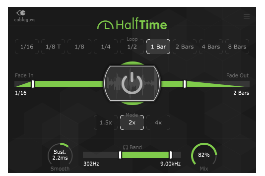 半速专用音频效果器 – CableGuys HalfTime 1.0.1 Win-琴洛音频资源网