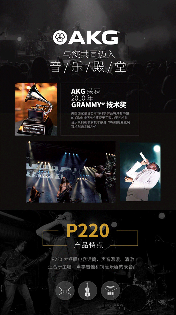 图片[2]-AKG P220电容麦克风-琴洛音频资源网