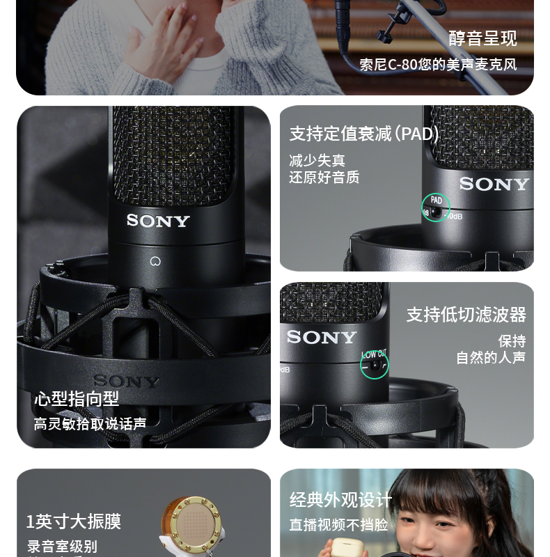 图片[3]-索尼c-80电容麦克风-琴洛音频资源网