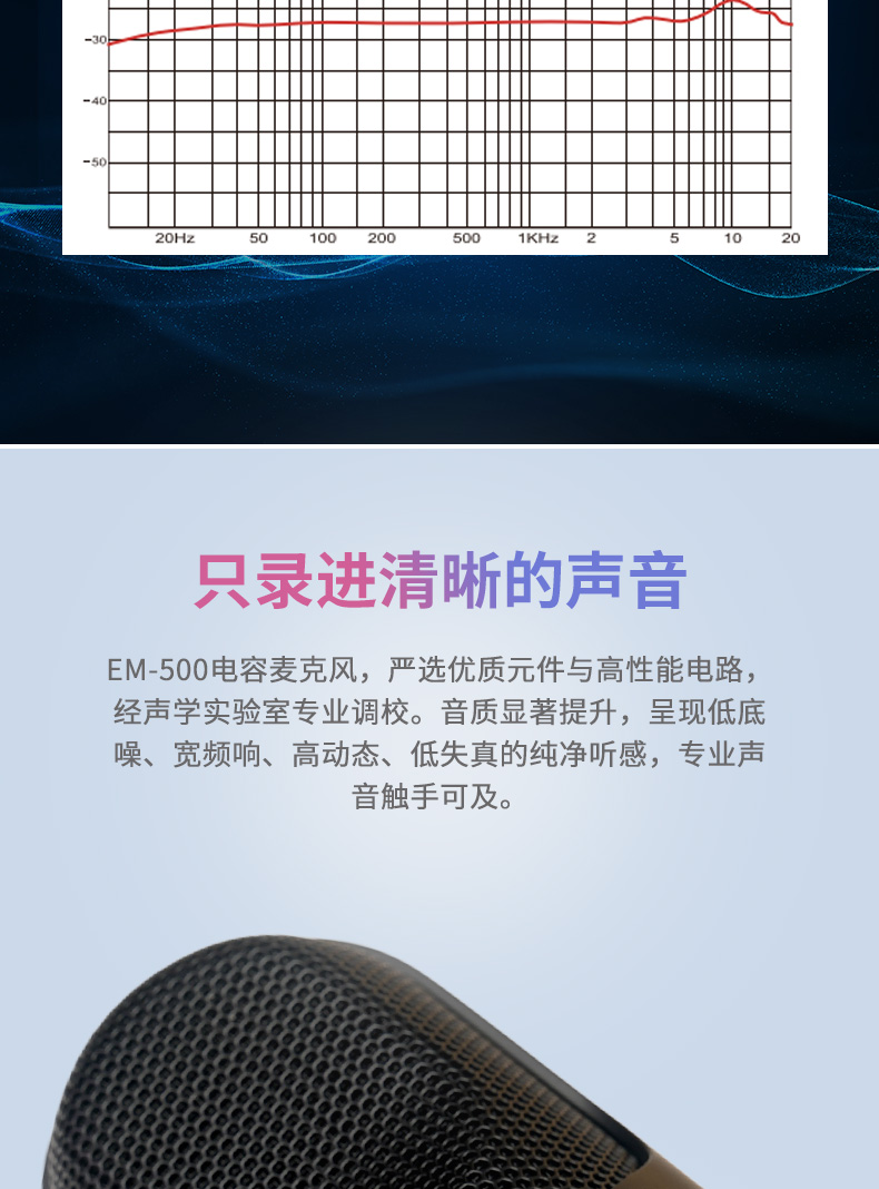 图片[6]-E-XD EM500电容麦克风-琴洛音频资源网