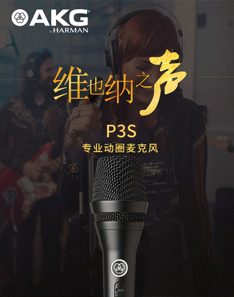 图片[1]-AKG P3S动圈麦克风-琴洛音频资源网