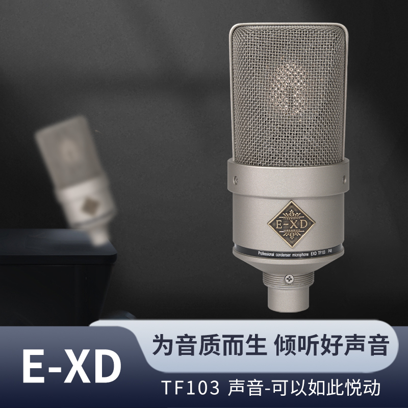 E-XD TF103电容麦克风-琴洛音频资源网