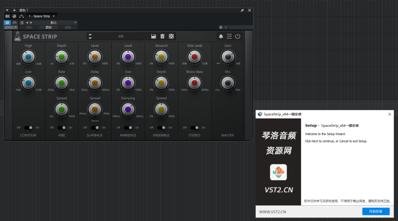 SpaceStrip_x64一键安装-琴洛音频资源网