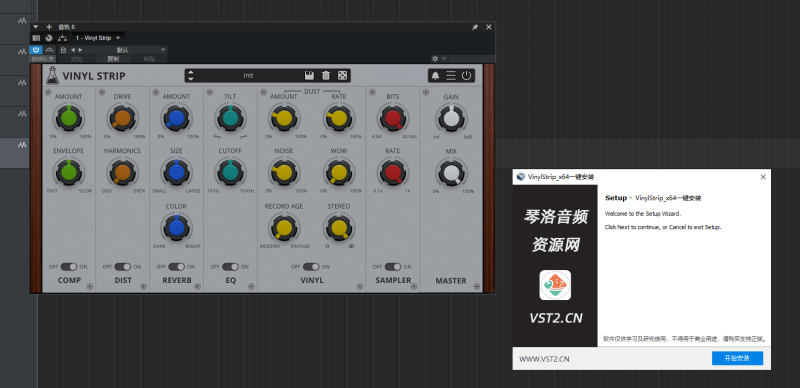 VinylStrip_x64一键安装-琴洛音频资源网