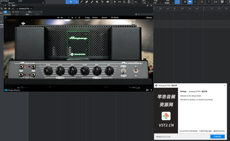 Ampeg B15N一键安装-琴洛音频资源网