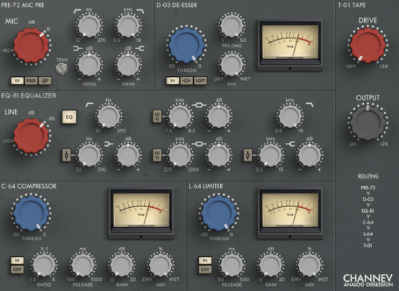 Analog Obsession CHANNEV v1.0-琴洛音频资源网