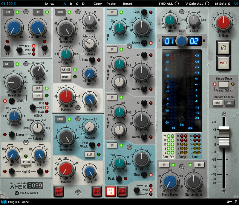 bx_console AMEK 9099一键安装-琴洛音频资源网