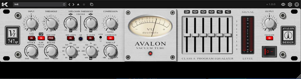 图片[1]-Avalon VT-747SP一键安装-琴洛音频资源网